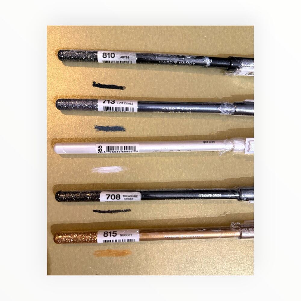 Lot of 5 Hard Candy Take Me Out Liner Glitter Eyeliner Pencils Discontinued NEW - Picture 4 of 10